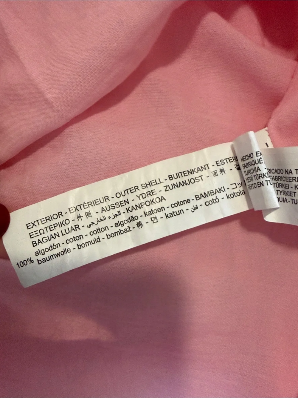 100% cotton Zara Pink Tiered Cotton Sundress M